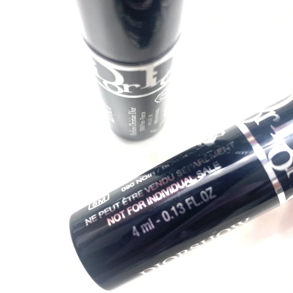 2X Dior Diorshow Mascara Mini,‎ NEW without Box